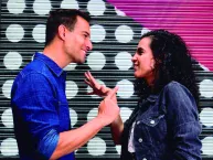 Amigos Pamela Ospina y Adrián Diaz